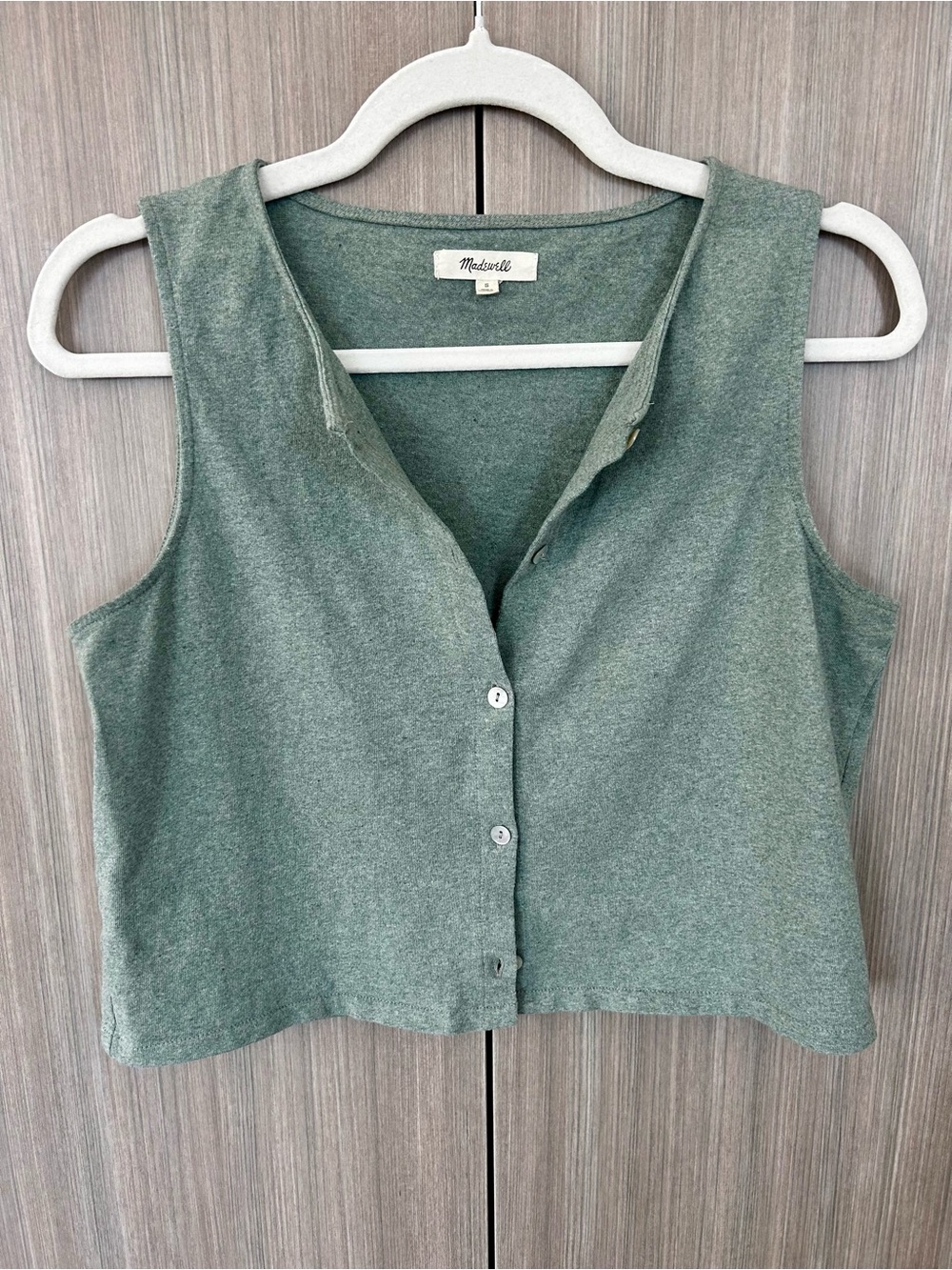 Madewell Button Top - Picture 3 of 3